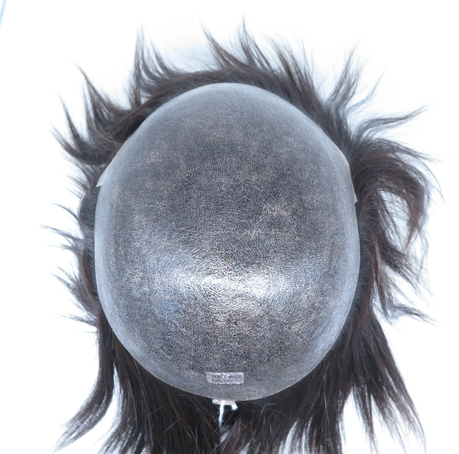Deluxe Toupee Hair Replacement System 100% Real European Hair Mens Wig Hairpiece