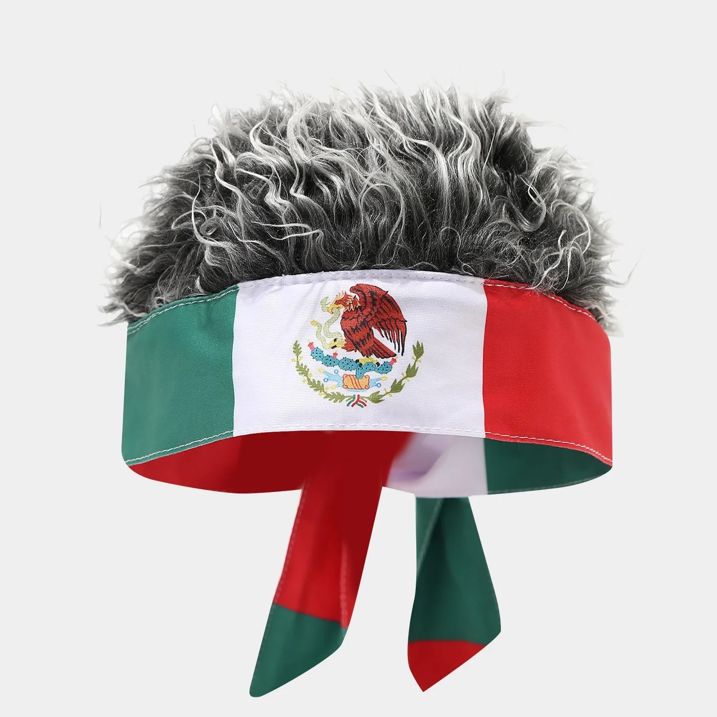 FIFA World Cup Funny Wig Headband Country Flag Soccer Fan Hat Party Costume Cap