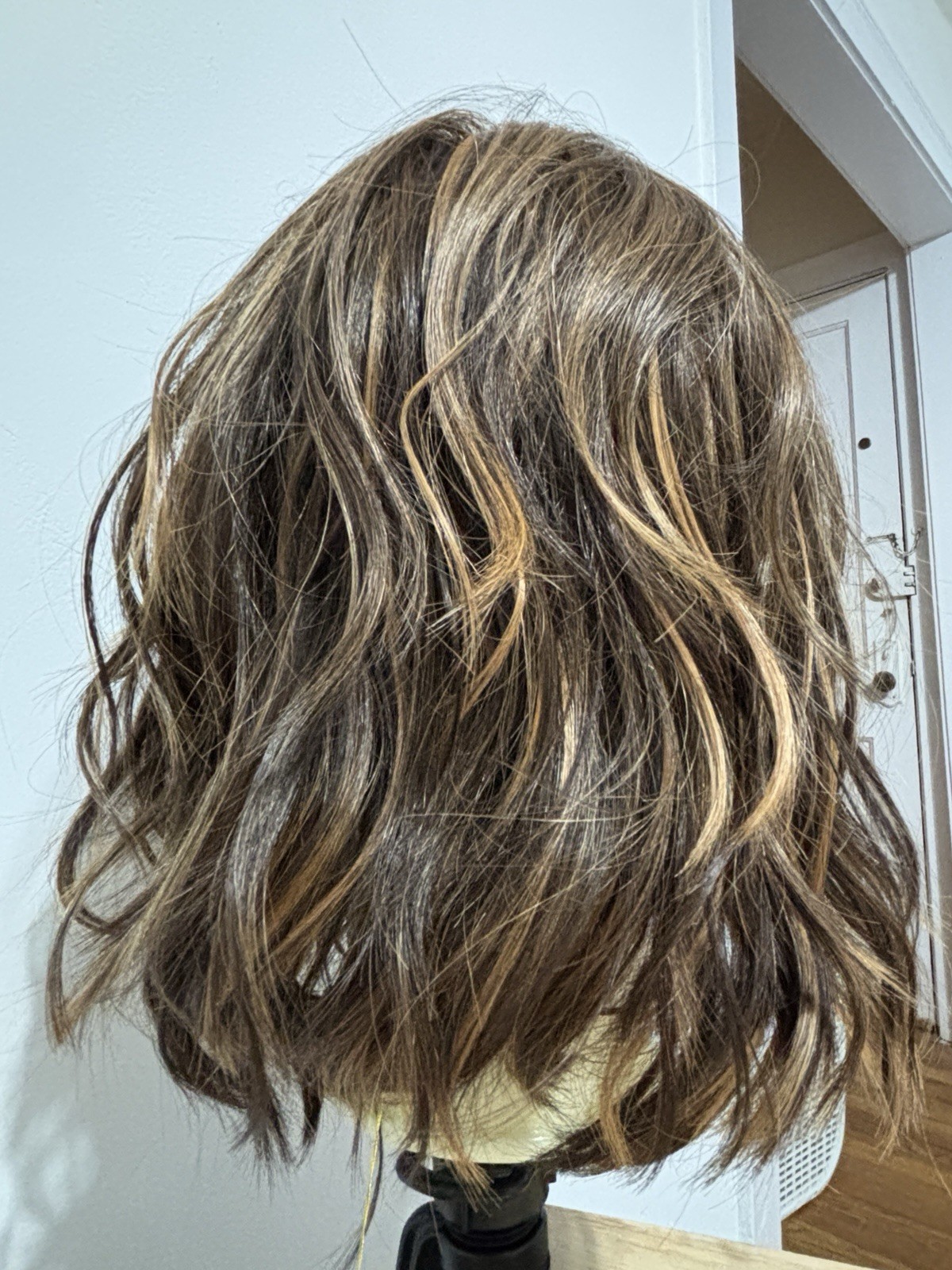 Belle Tress City Collection Modena Lace Front Wig Mocha Maple Brown Wavy