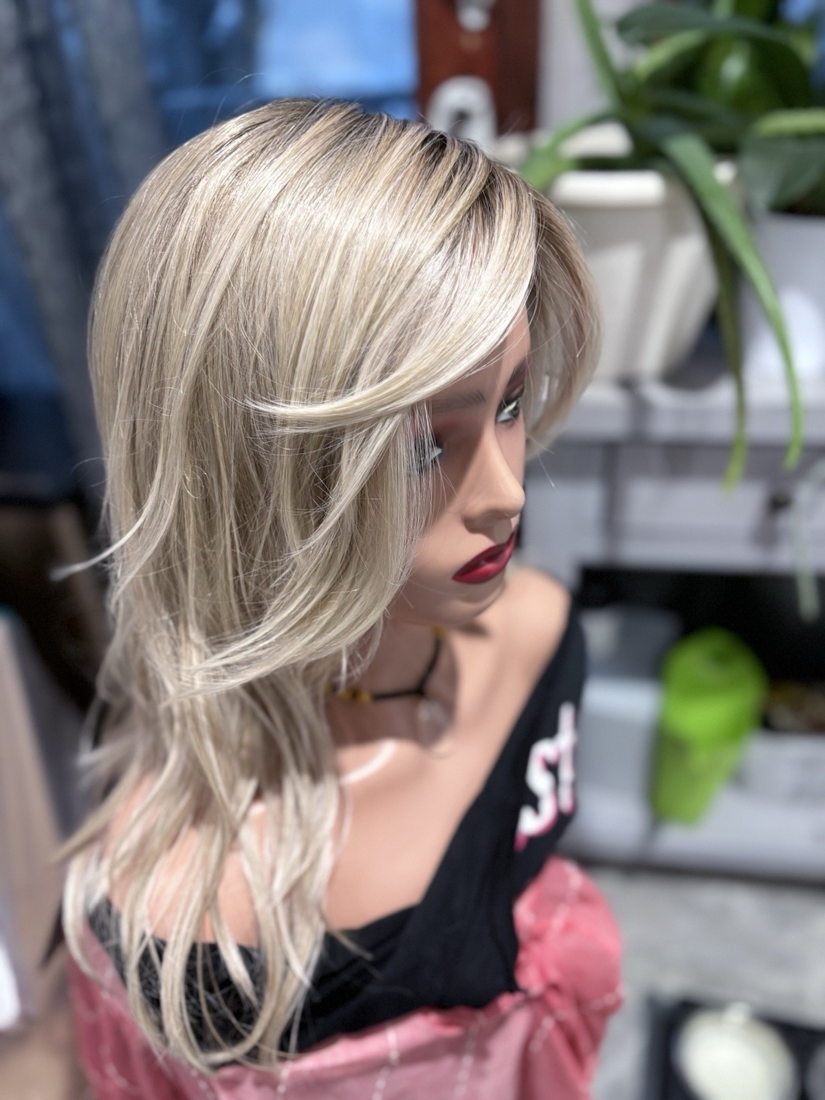 LISBON Wig by BelleTress, Crushed AlmoExt Lace Front, Mono Part BELLE TRESS, NEW