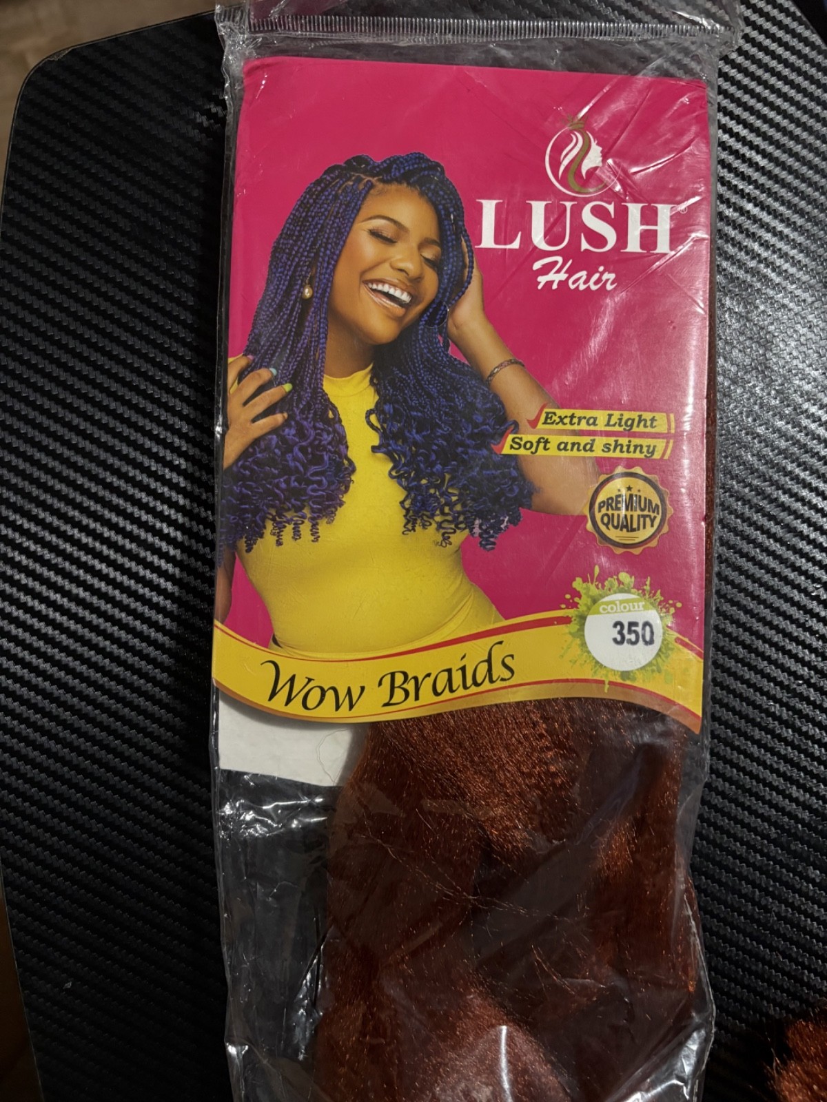 Lush Wow Braid Hair Extension For Braiding 230g 82”.