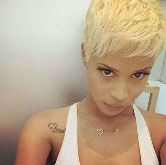 Short Pixie Cut Human Hair Wigs Brazilian Remy Hair No Lace Front Wig