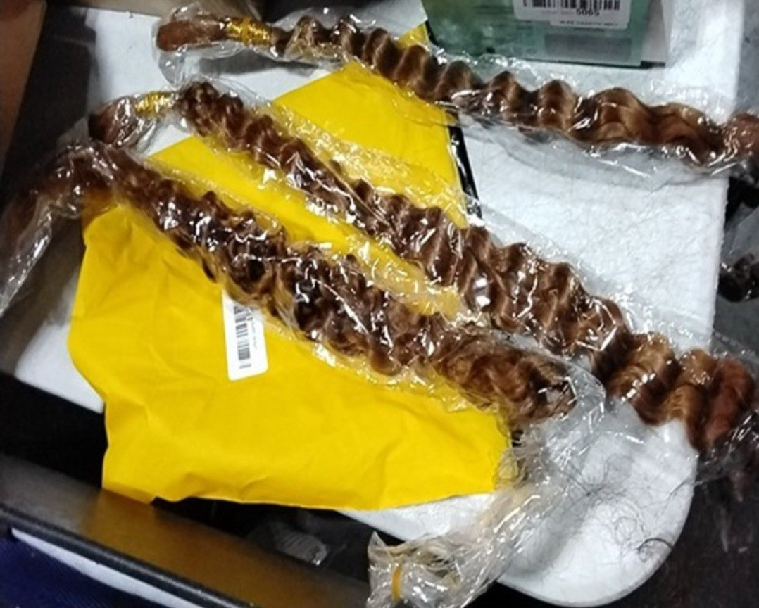 34 Inch Light Brown Deep Wave Human Hair Extension Boho Braids 150g 3 Bundles