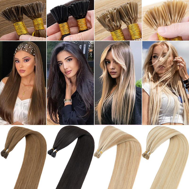 Itip Micro Loop Bead Tip Stick I Tip 100% Remy Human Hair Extensions Thick 1G/S