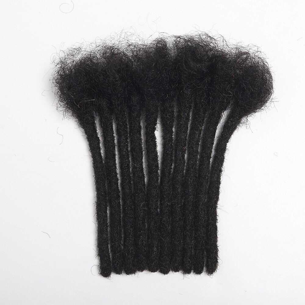 100% Real Human Hair Dreadlocks Extensions Crochet Braiding Hair Dreads Locs Men