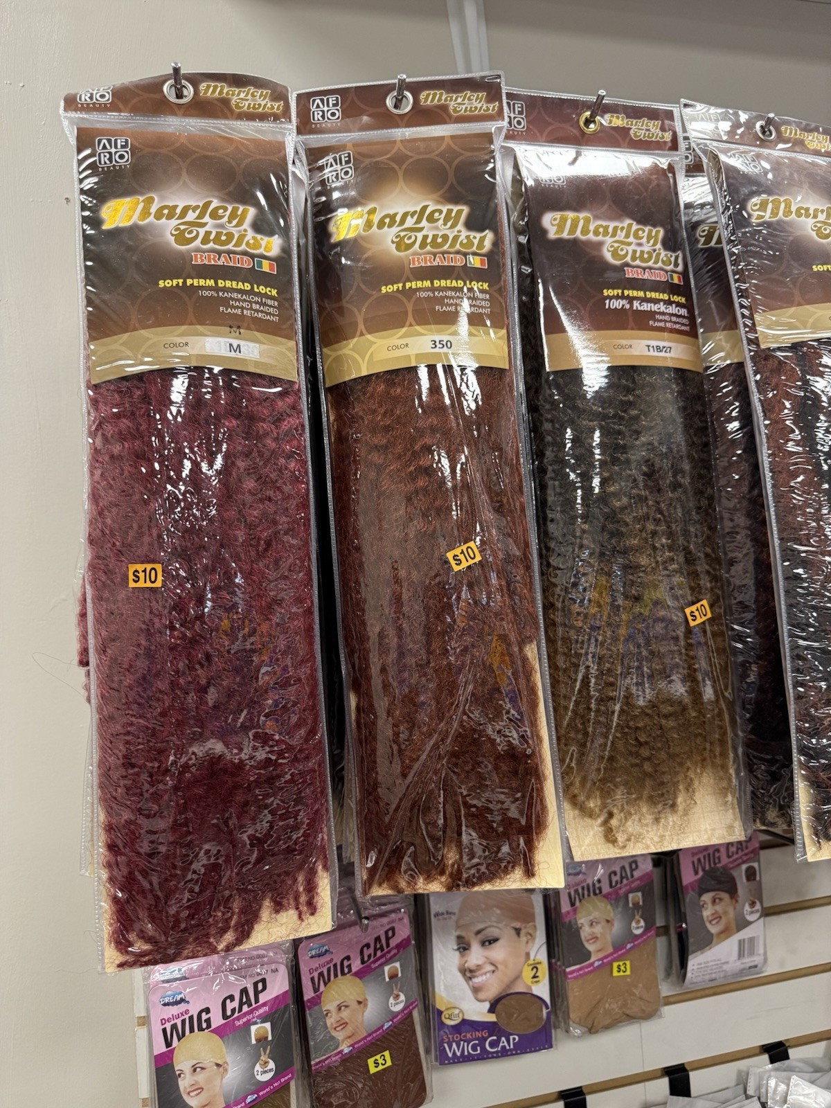Afro Beauty Marley Twist Braid Synthetic Weft Hair Extensions, Various Colors