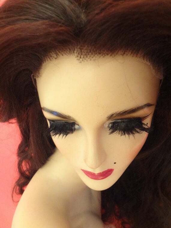 Big Wavy Long Brown KIM KARDASHIAN Wig! Lace Front Drag Costume Brown ALL COLORS