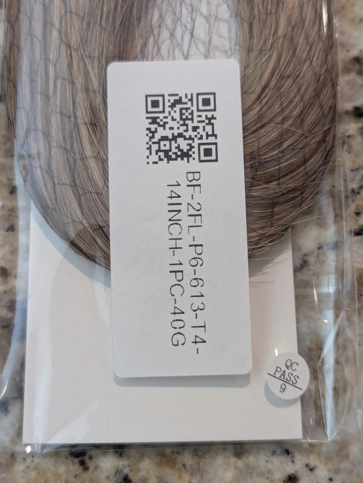 YILITE Women’s Seamless Human Hair Weft Extensions 2 Pack 40g (#P6/613/T4) 14 in