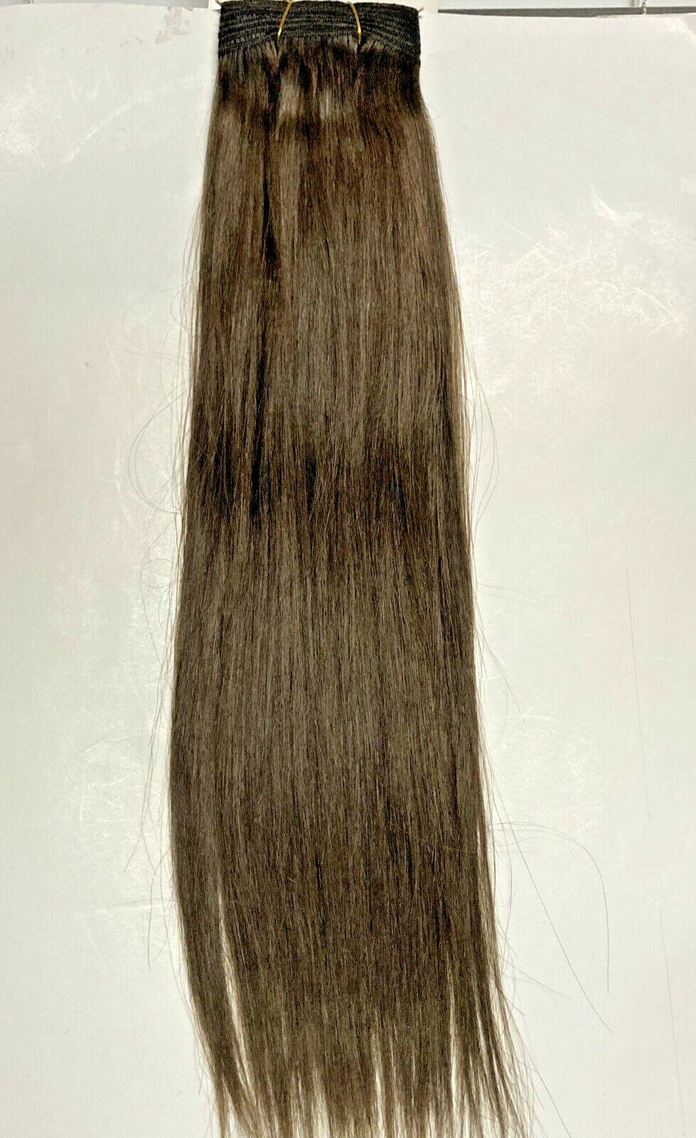 MINKY YAKI Sew in Weft Hair Extensions 100% Human Hair Tangle free 18″ Color # 4