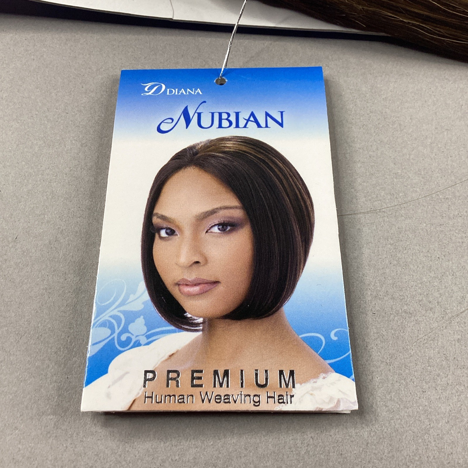 10” Straight Weave #F4/27 Brown Nubian Synthetic Blend Mixed Hair Extensions