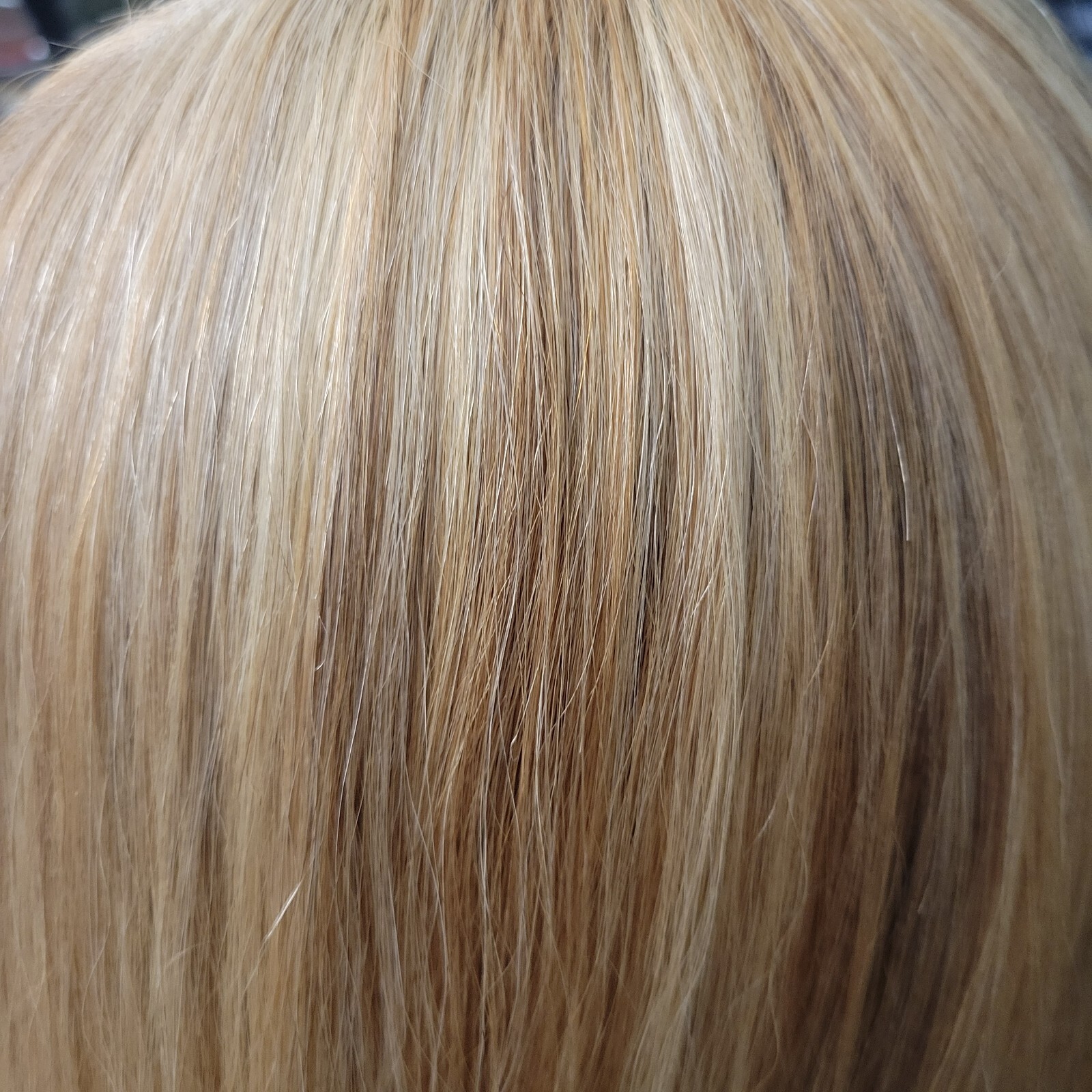 Clary’s 100% Virgin European human hair wig custom highlights blonde – 24 inches
