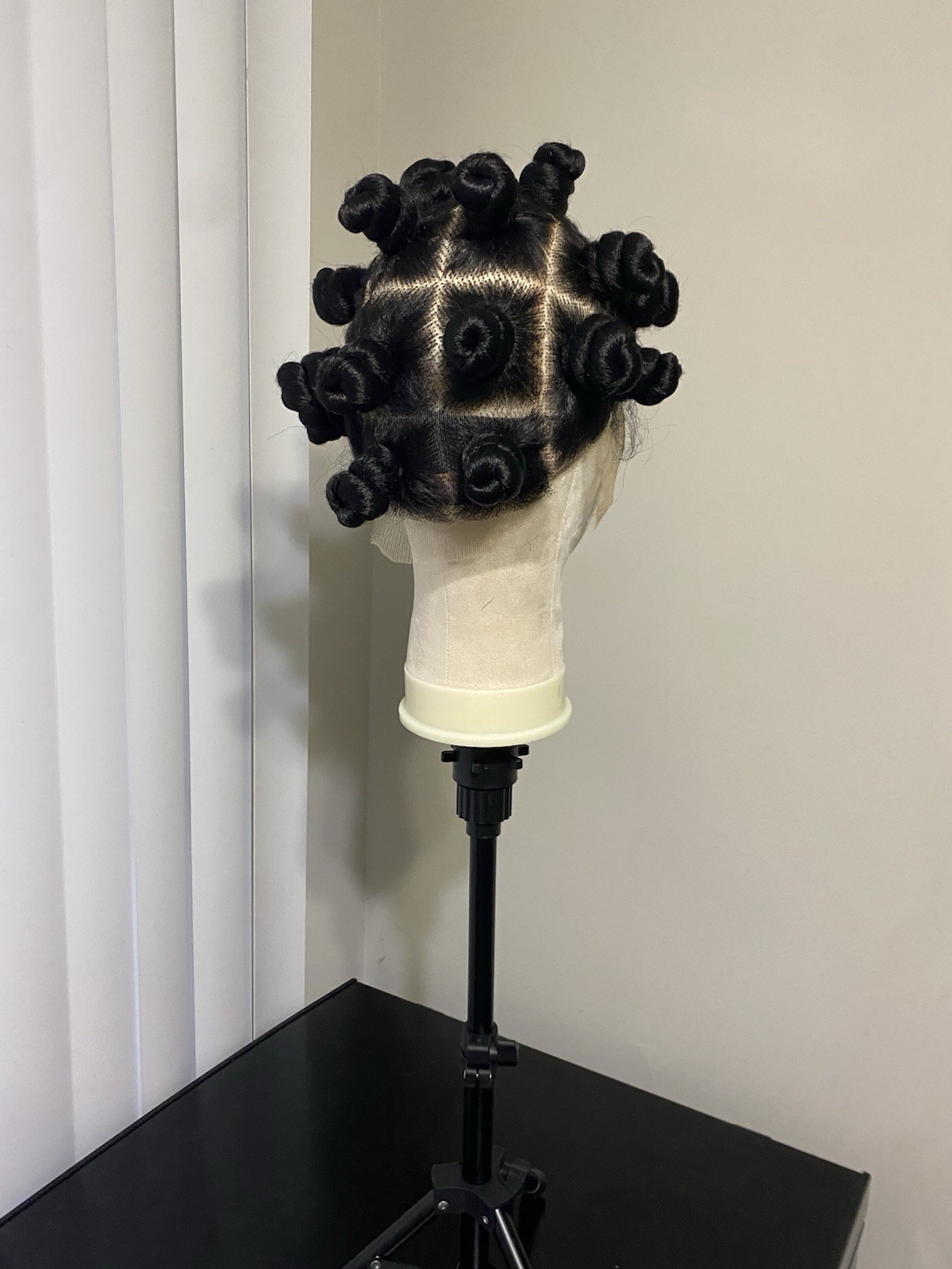 Luxurious 180% Density Full Lace Wig For Women High Temperature Fiber Chic Braid