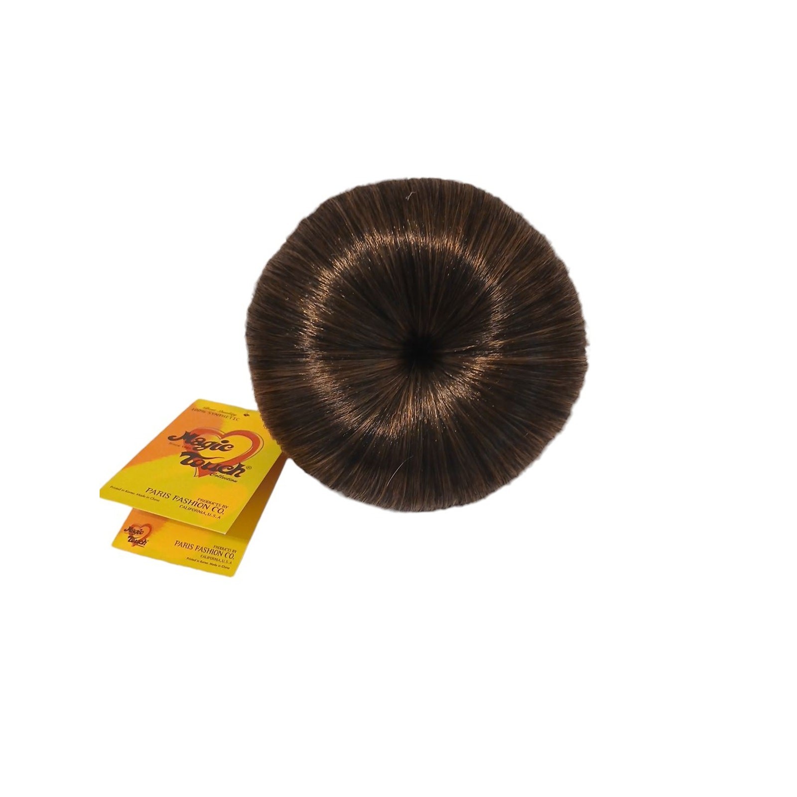 NEW! Ballerina 5″ Apple Bun Hair Extension Brown Fancy Wedding Prom Party Glam
