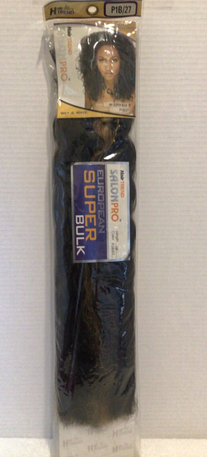 Hair Trend Salon Pro World Finest HH Super Bulk 18” Wet & Wave U Choose Color