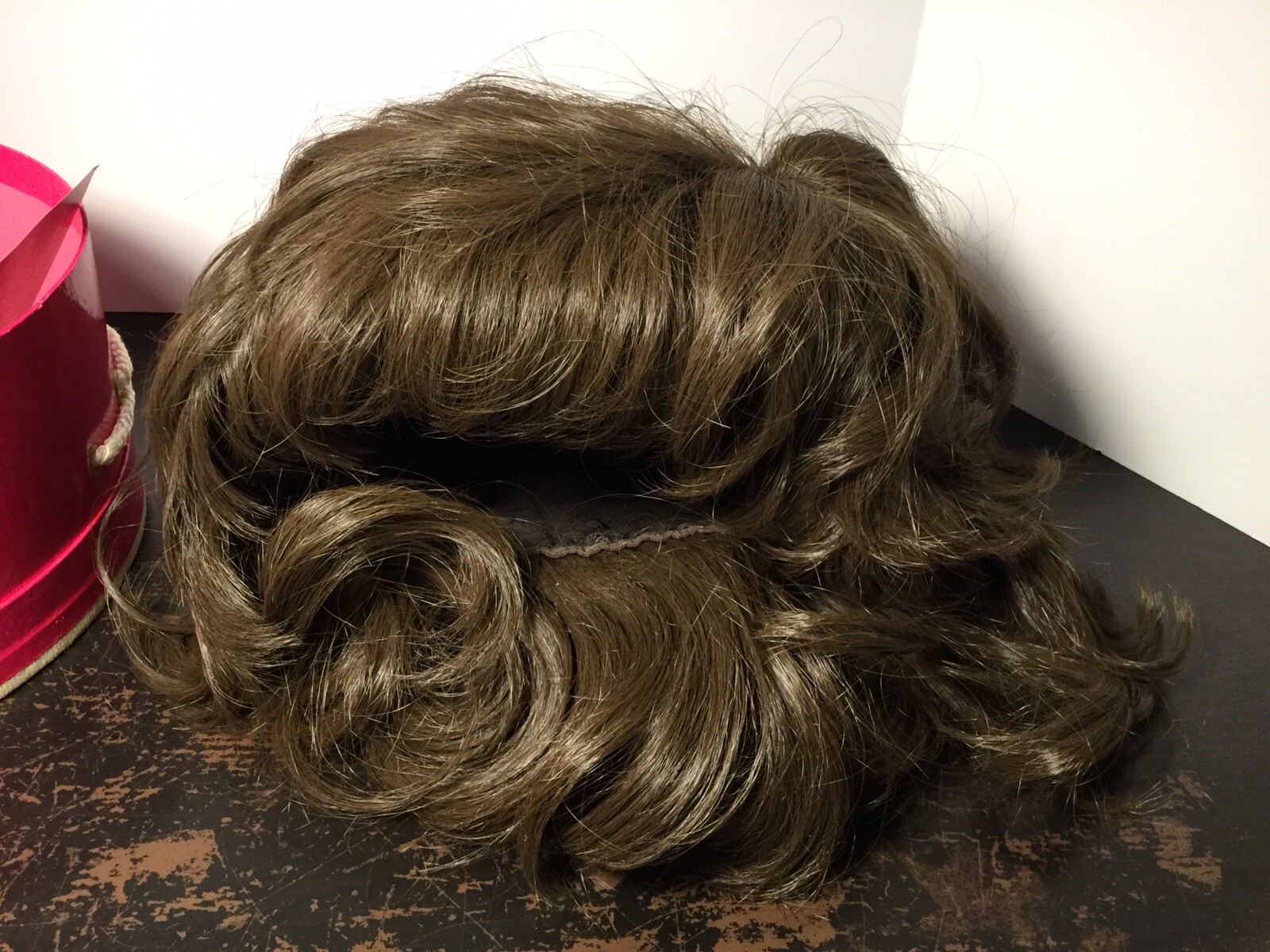 Vintage 1960s Ghedini Wig in a Box Impetuous Style Size 10 Bob Cut See Pictures
