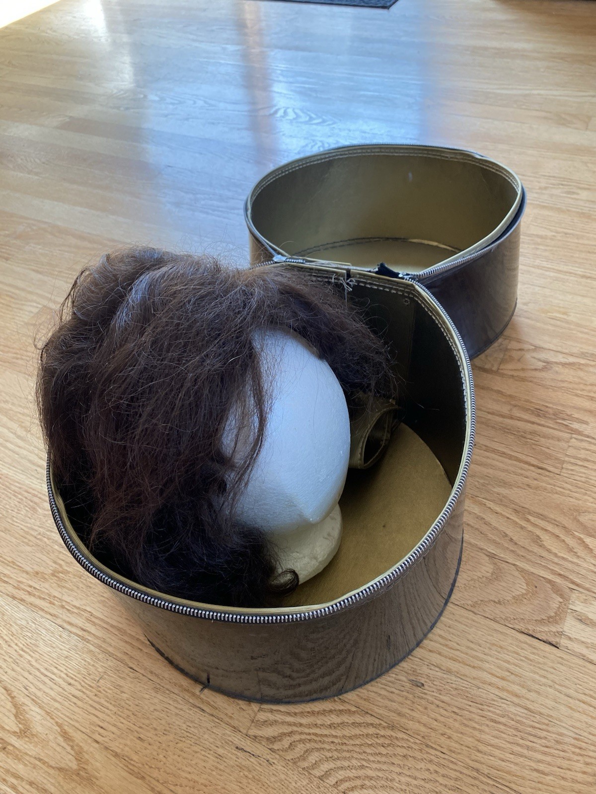 Vintage Italian Human Hair Wig
