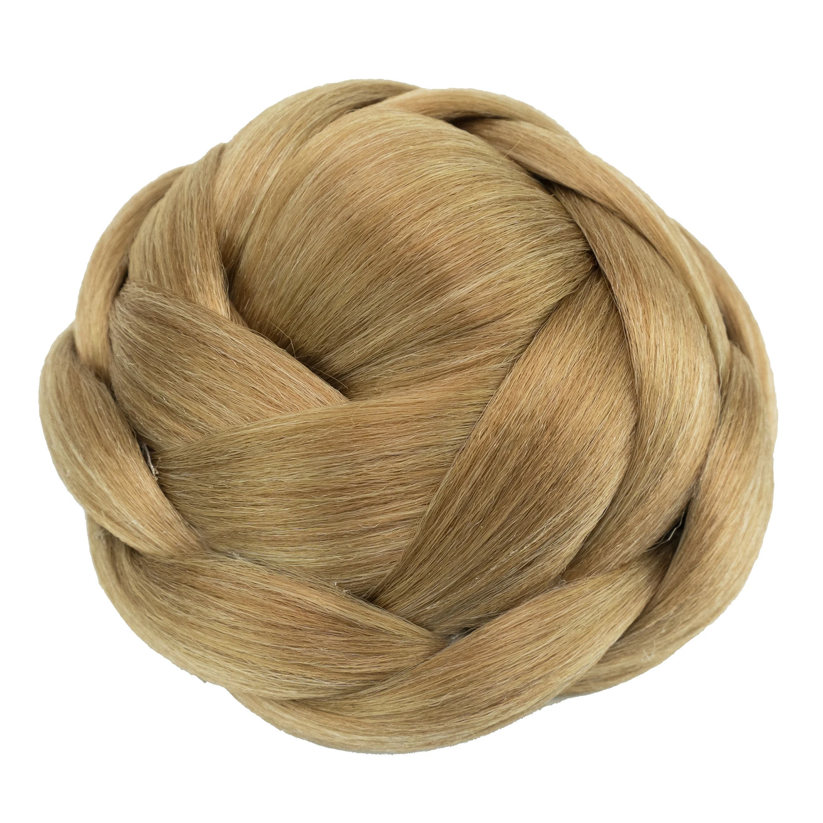 Fake Synthetic Hair Chignon Blonde Bun Wig Updo Donut Hair Pieces For Dropship