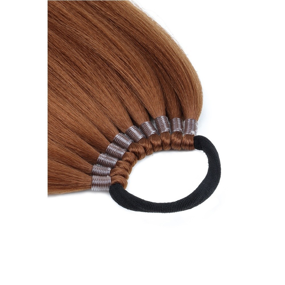 Easy Apply Synthetic High Temperature Wire Ponytail Hair Extensions 55cm 100g