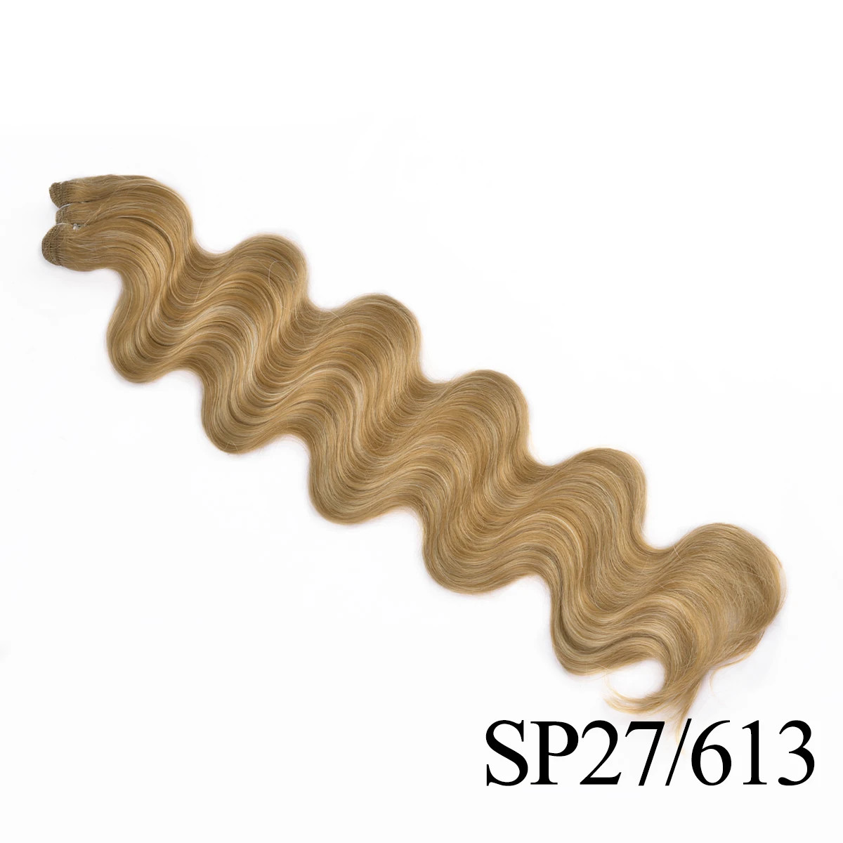 Blonde Ombre Body Wave Hair Bundles Thick Synthetic Hair Extensions Loose Deep
