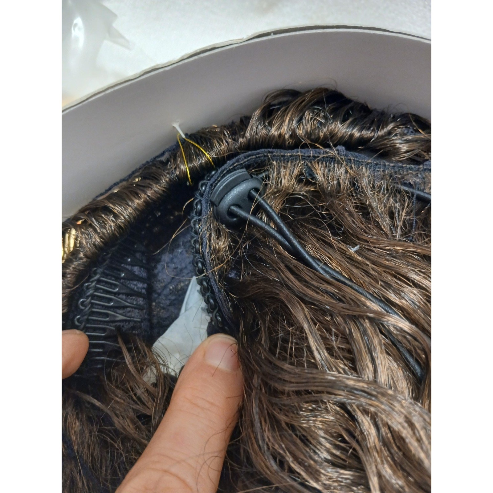 Long Wavy Hair Extension 17″ Dark Golden Brown Glamor Dressup Going Out Holiday