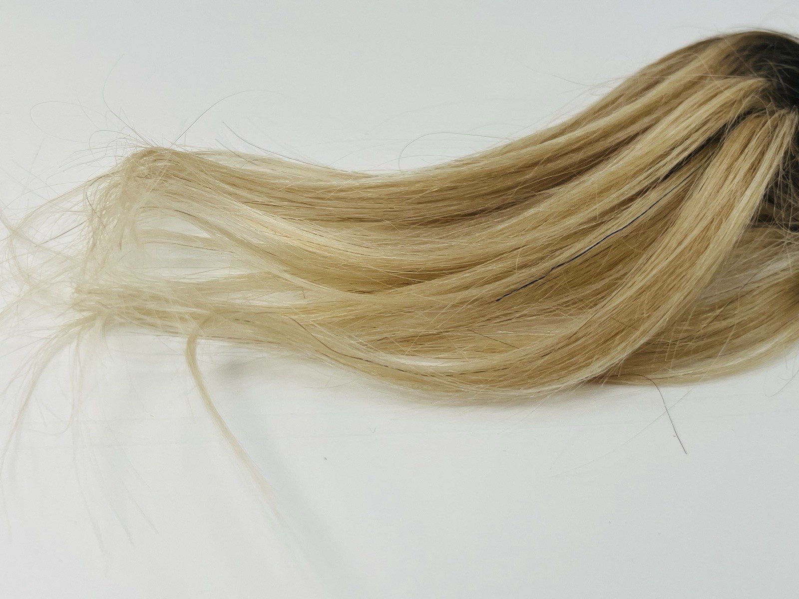 Moresoo Clip In Hair Extensions 14” 50G #2/27/613 Remy Human Hair READ