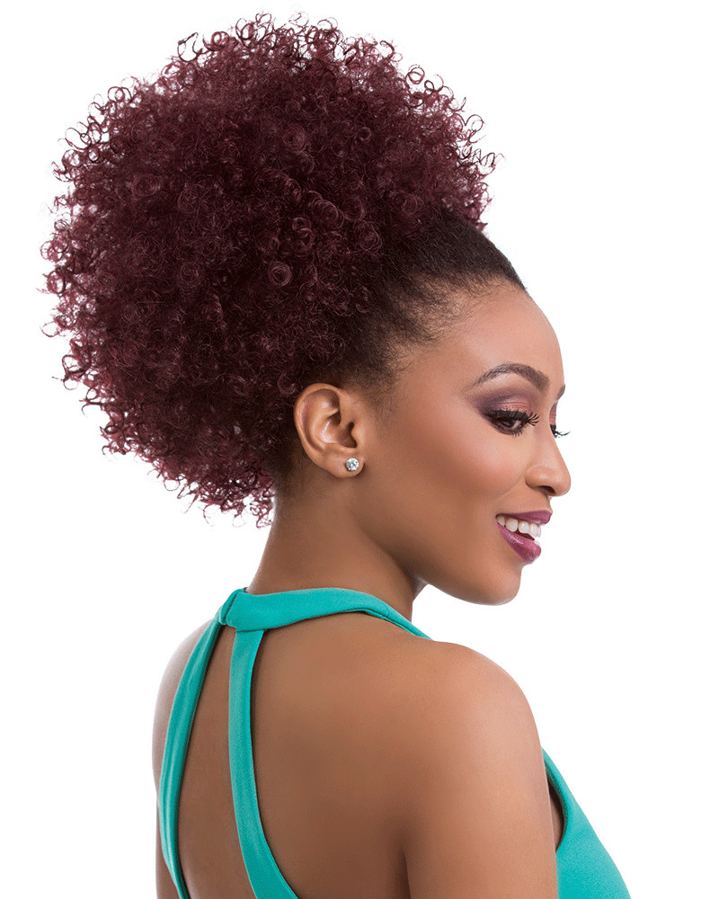 NATURAL AFRO 10 – SENSATIONNEL INSTANT PONY SYNTHETIC DRAWSTRING PONYTAIL