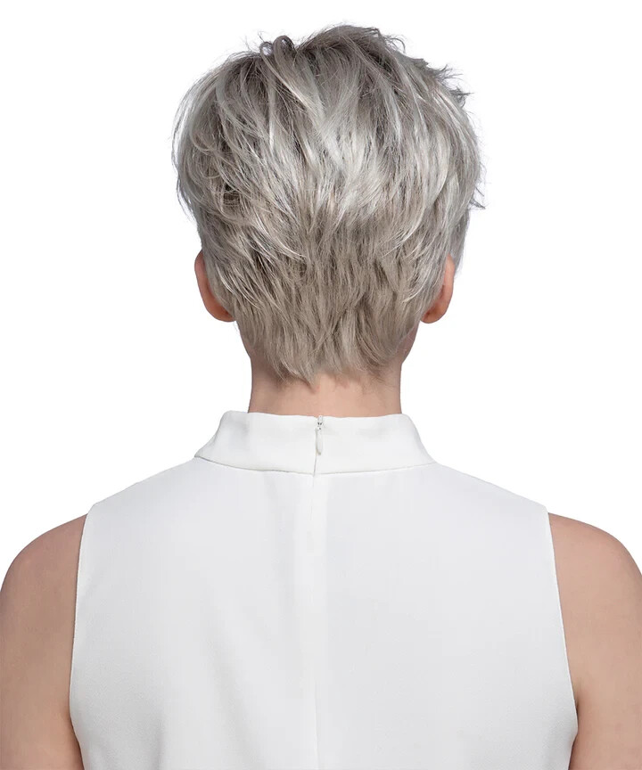 PETITE EASTON WIG Estetica -CHROME RT1B-MONOFILAMENT TOP-LACE FRONT