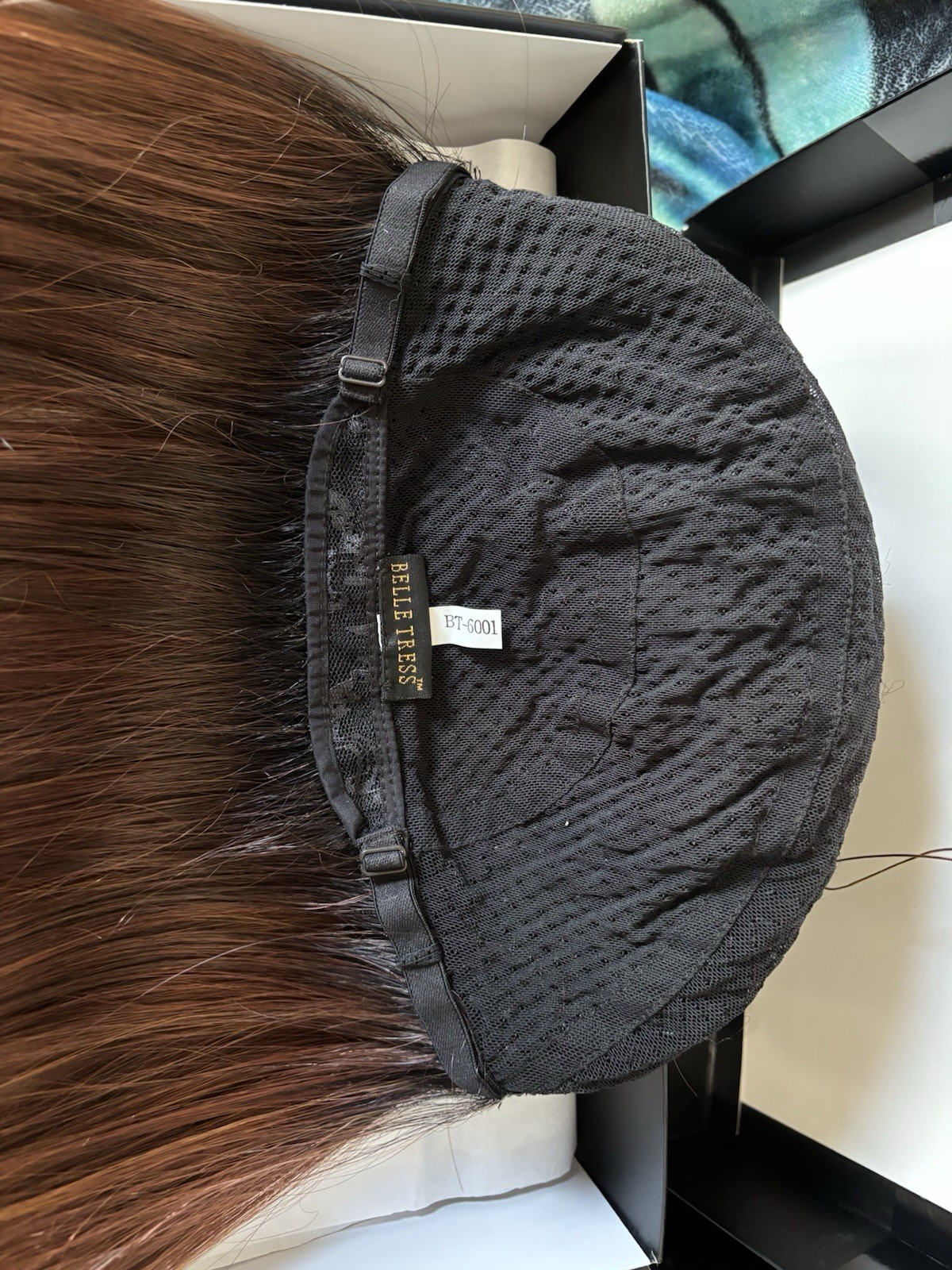 Belle Tress Tea Leaf Layer – Lace Front Hand Tied Wig: Size up to 23”/24” circ