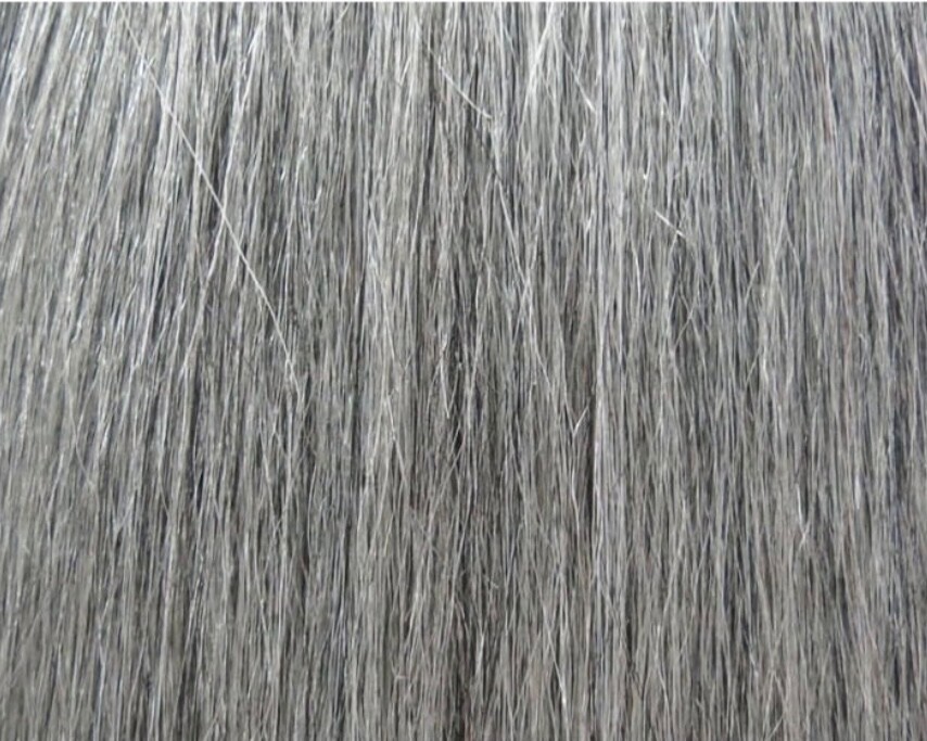 FOXY SALON WEAVE STRAIGHT Yaki 10” (Foxy Silver) Human Hair Weave 51 SAL New