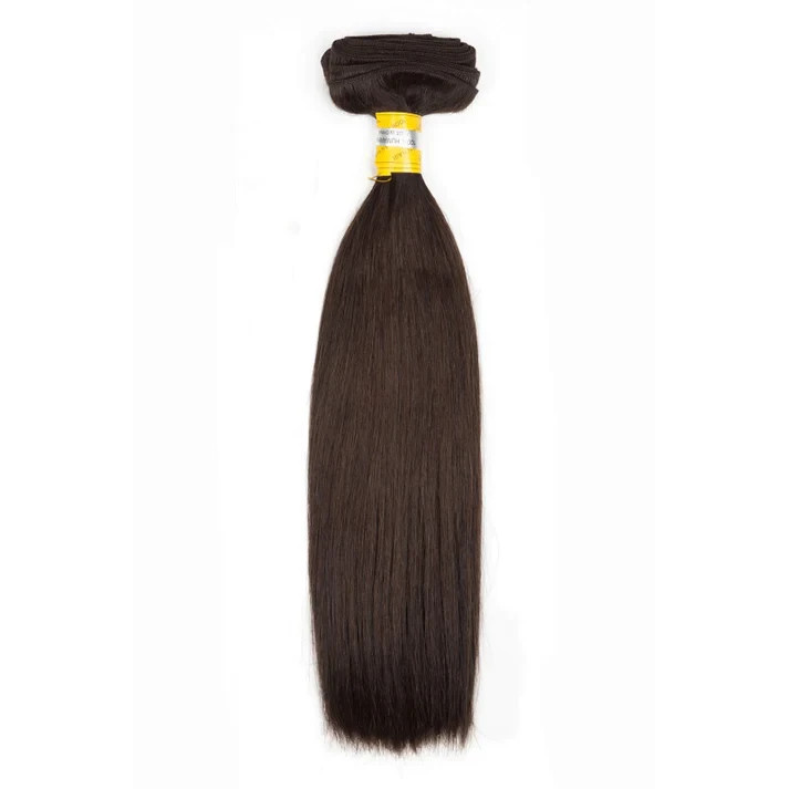 Bohyme Gold Machine-Tied Weft Silky Straight Remi Human Hair 18″ color 2