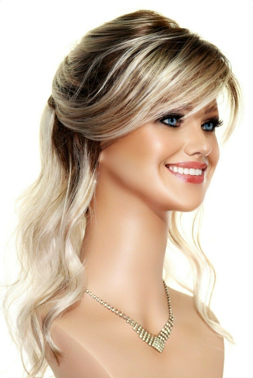 REEVES | PURE STRETCH CAP ESTETICA WIG | Softly Layered Waves VANILLA MACCHIATO