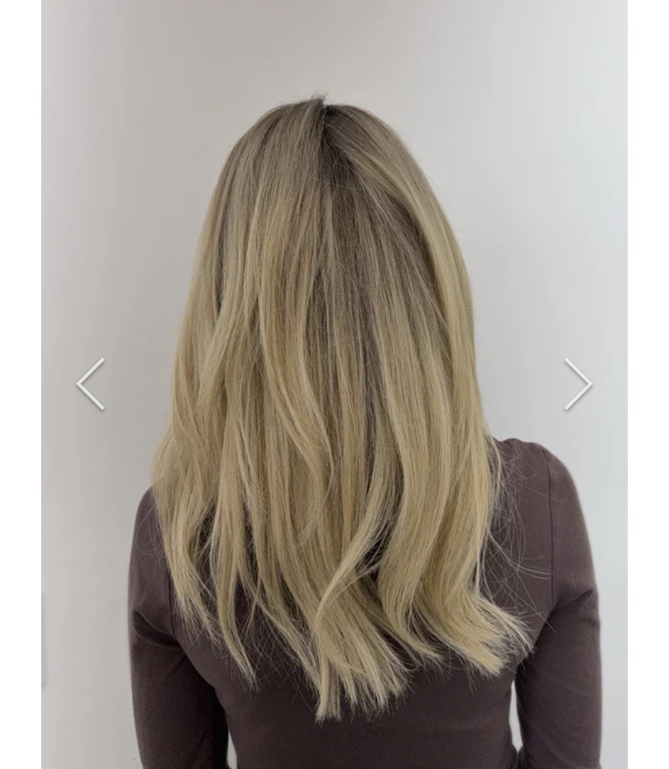 100% Human Hair Wig Ombre Blonde Straight 13×4 Lace Front Wigs