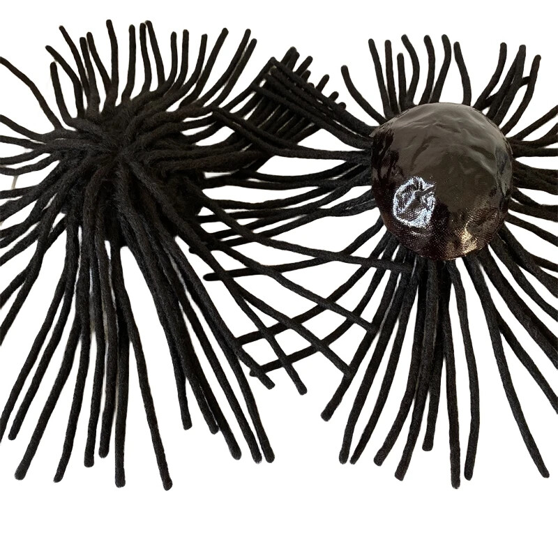 12 inch Dreadlocks Full Skin Afro Toupee for Black Men