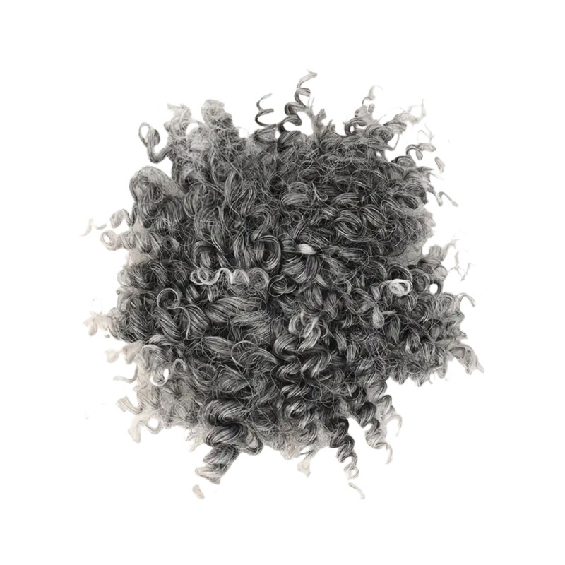 High Elasticity Bun Hairband Synthetic Fiber Hairpiece For Women Everyday Wear
