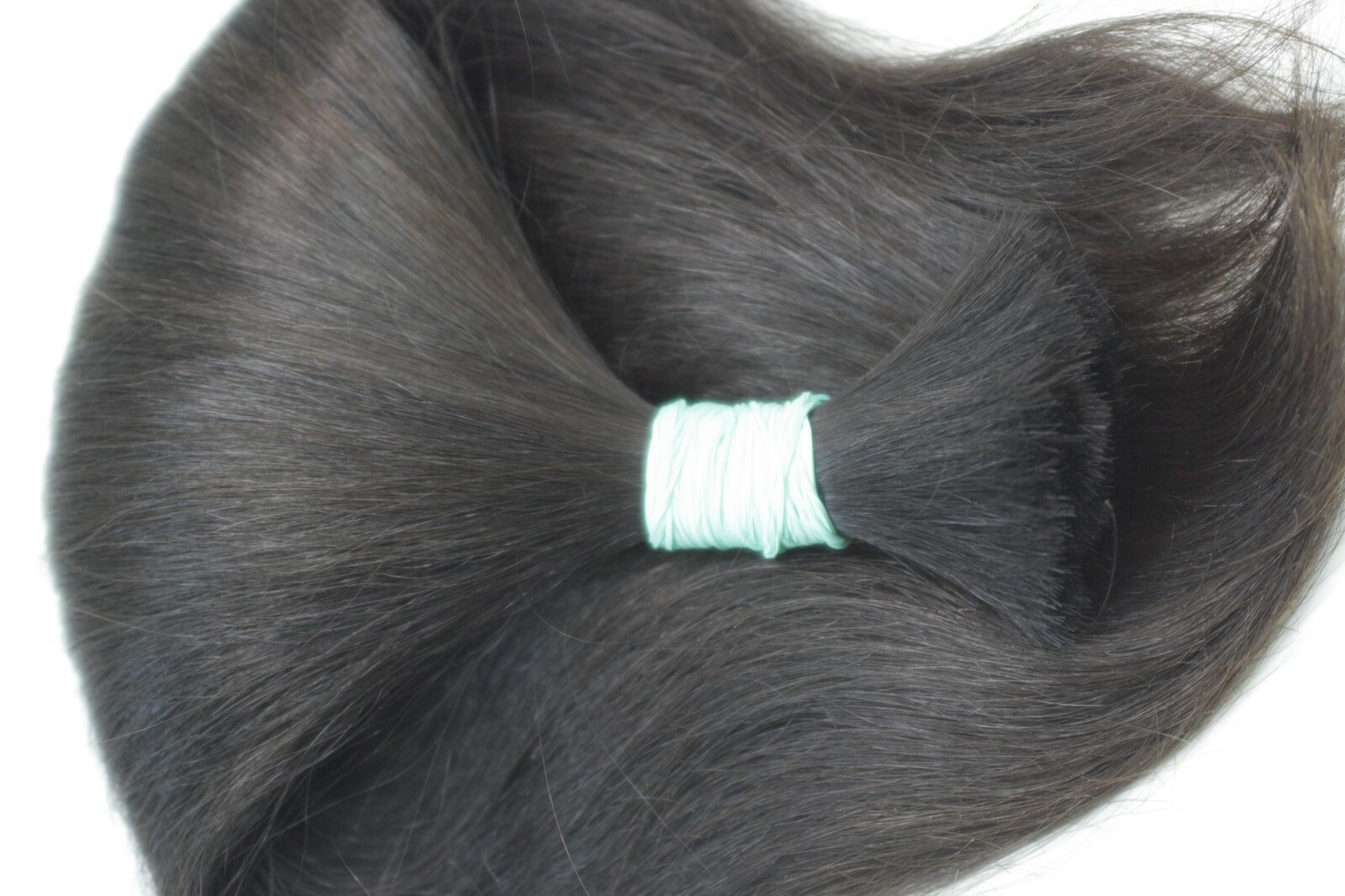 Natural Vigrin not colored Hair Extension Dark Brown 45cm/17,7″ & 137gr/4,83oz