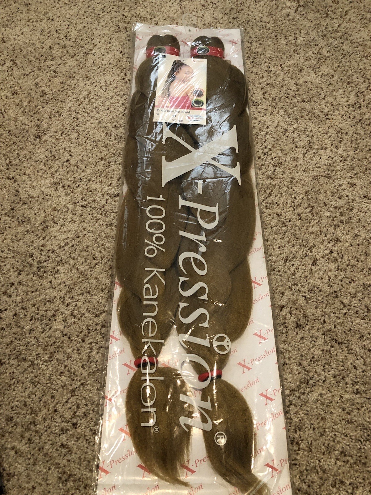xpression braiding hair pre stretched, Available As Pictures