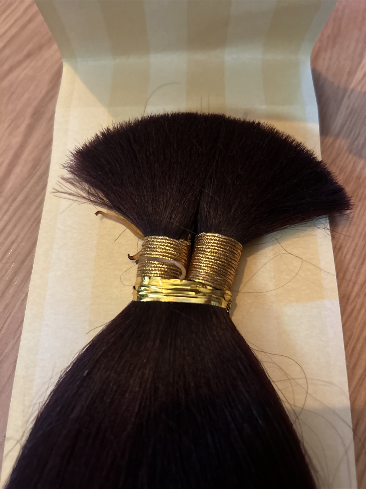 100% Human BULK Braiding Hair Ext. 16”inch. Color #950. 1 Pack For $30