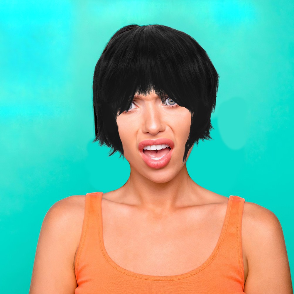 30 cm Fashionable Short Cosplay Wig For Party And Role Playing