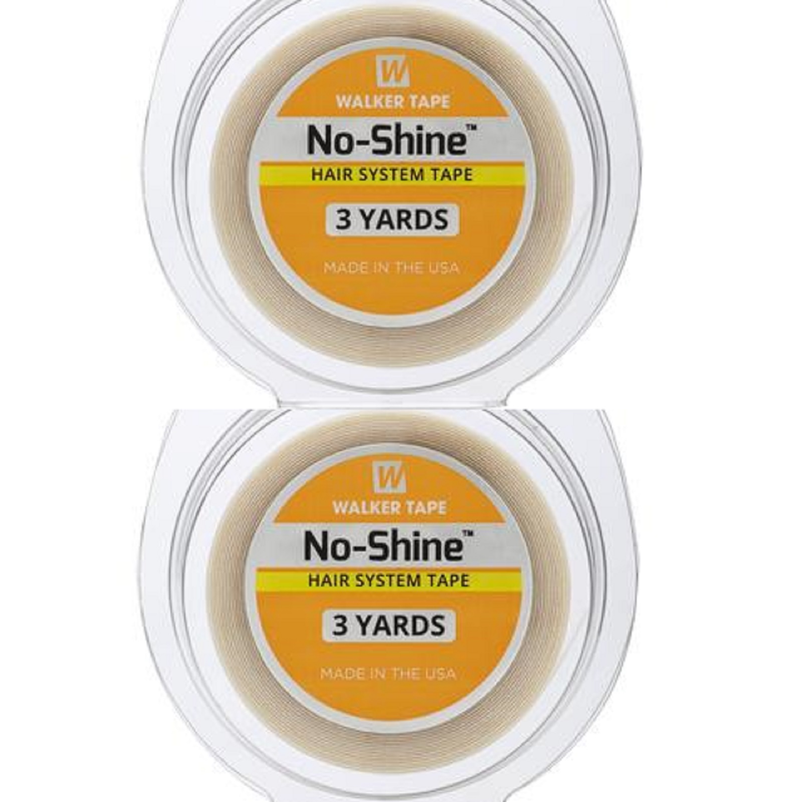 Walker No shine Two Roll 1″ x 3 yards Tape Roll for Lace wigs,Toupee .