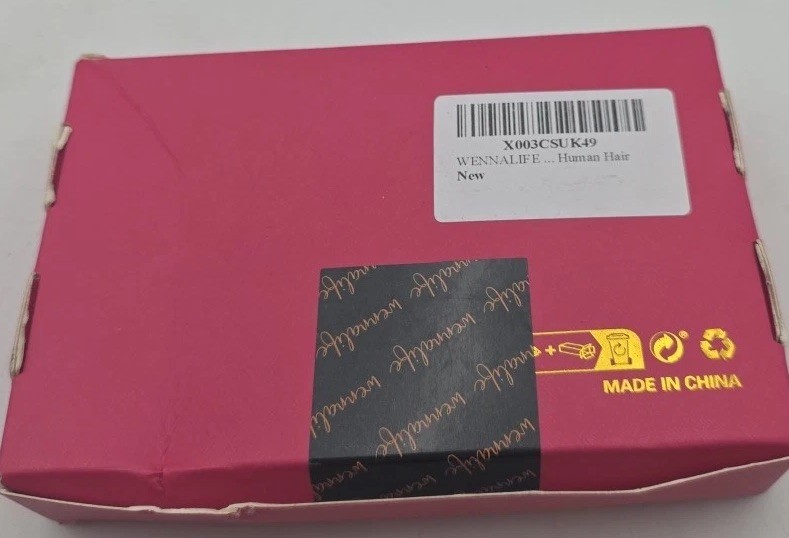 WENNALIFE Tape in Hair Extensions Human Hair, 20Pcs 18 Inch 60B