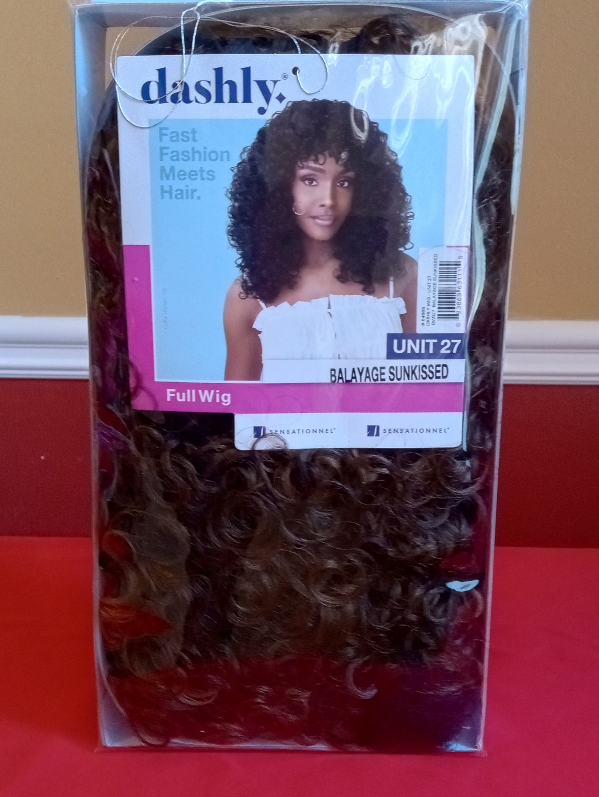 Sensationnel Dashly Full Wig Curly – Unit 27, BALAYAGE SUNKISSED