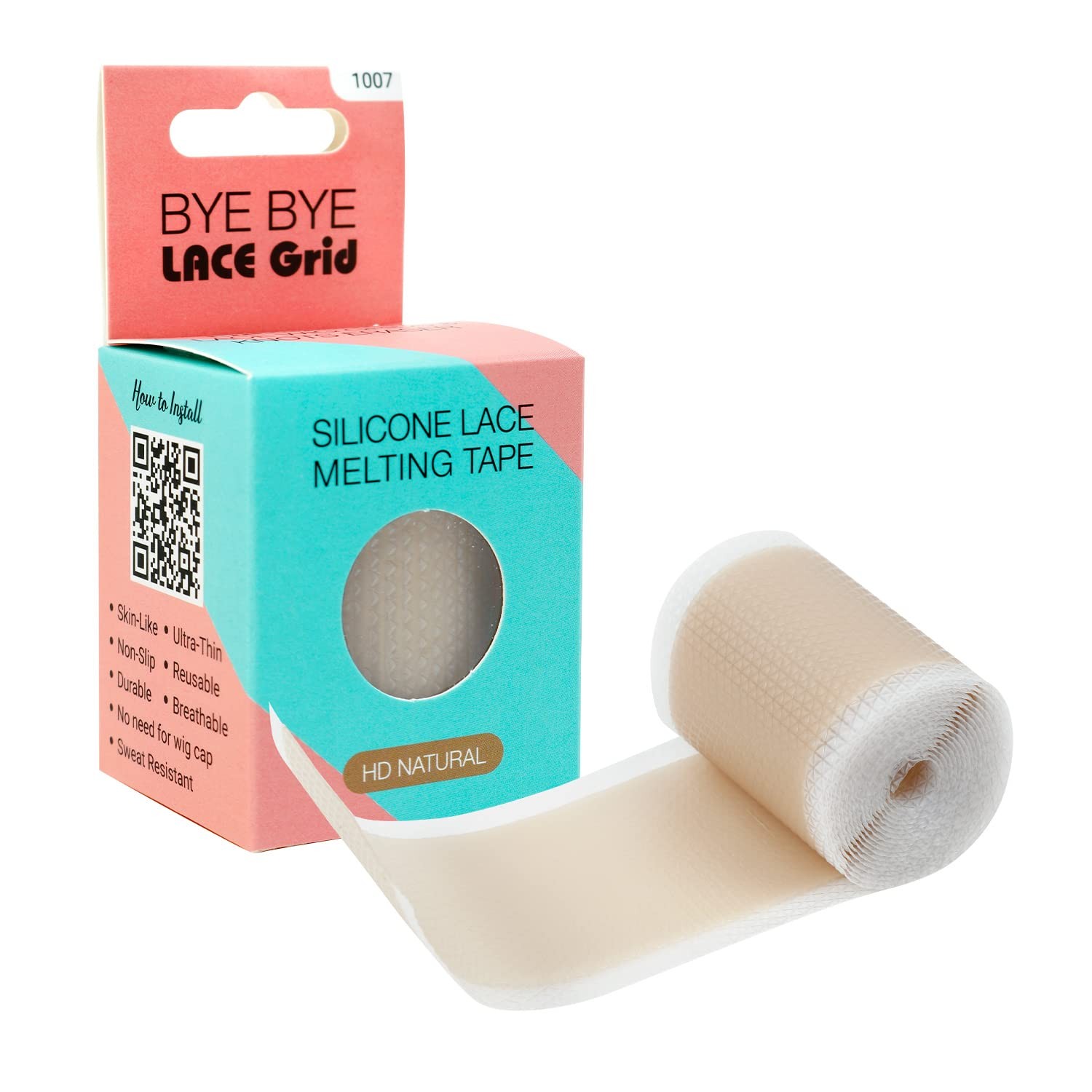 Fake Scalp Tape Ultra-Thin Lace Wig Melting Tape Non-Slip Natural 50ft