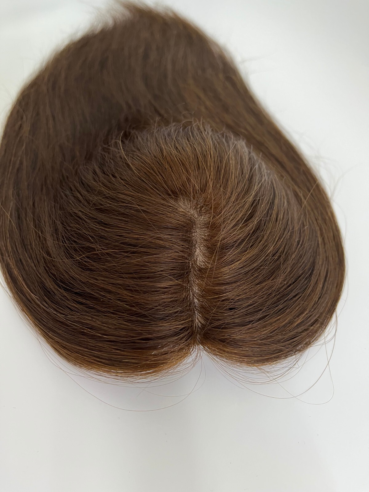 Breathable Human hair toppers (14*15cm) Thin hair help for women