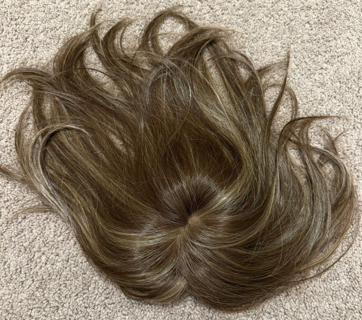 Jon Renau Top Trend Lace Synthetic Hair Topper Straight- Color 10H16- NEVER WORN
