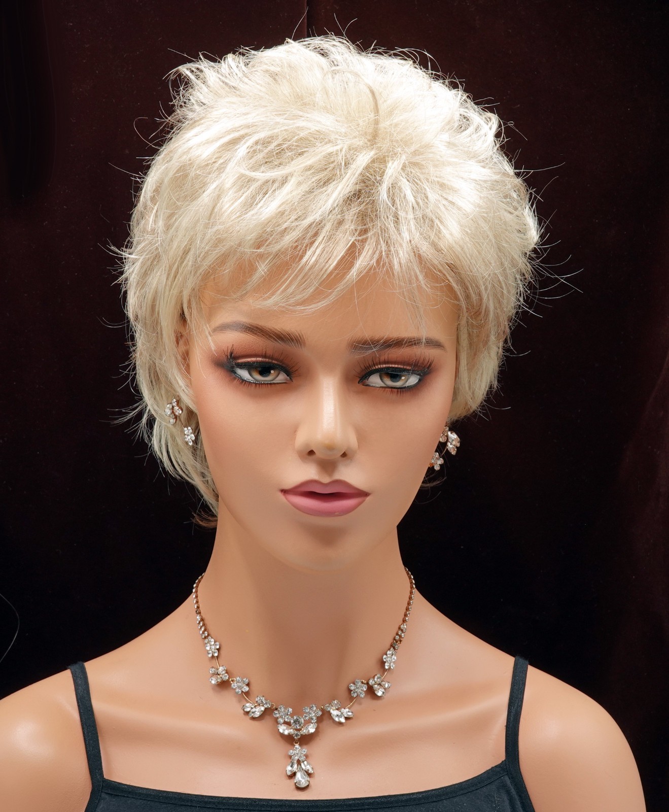CHRISTA Wig by ESTETICA, RH1488 *CLEARANCE! Pale Unrooted Blonde, Stretch Cap