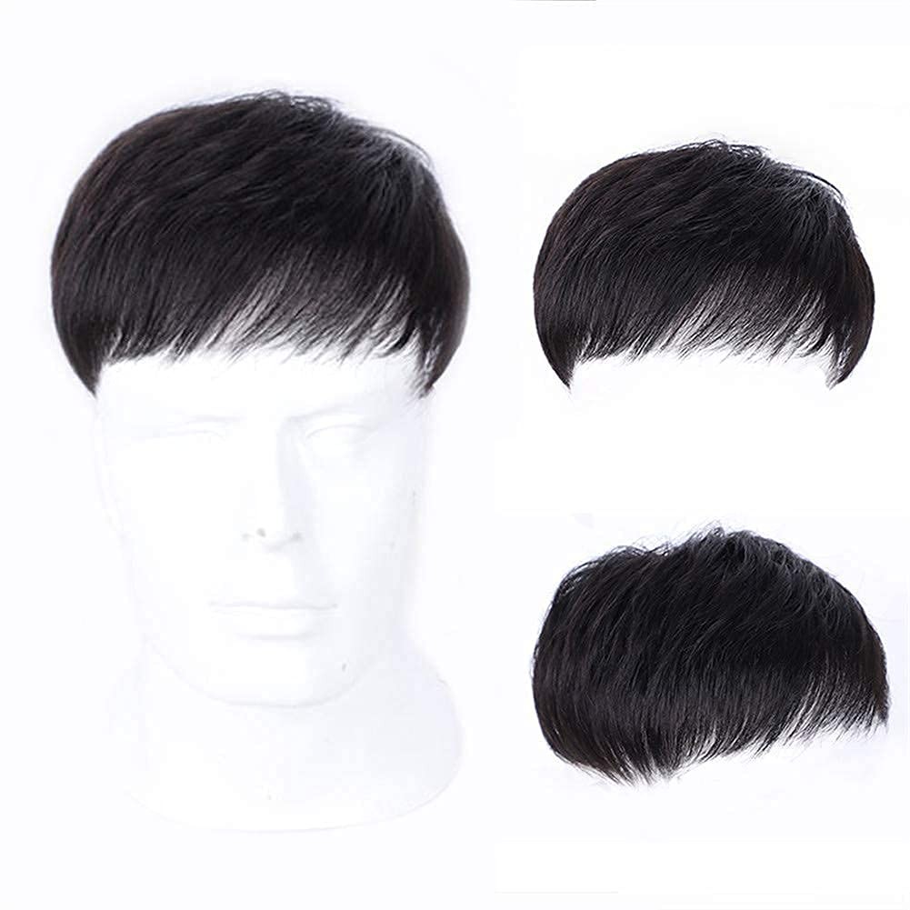 Men’s Wig Hair Replacement Hairpiece, Baldness Wig Pieces, Hair Pieces Short Wig