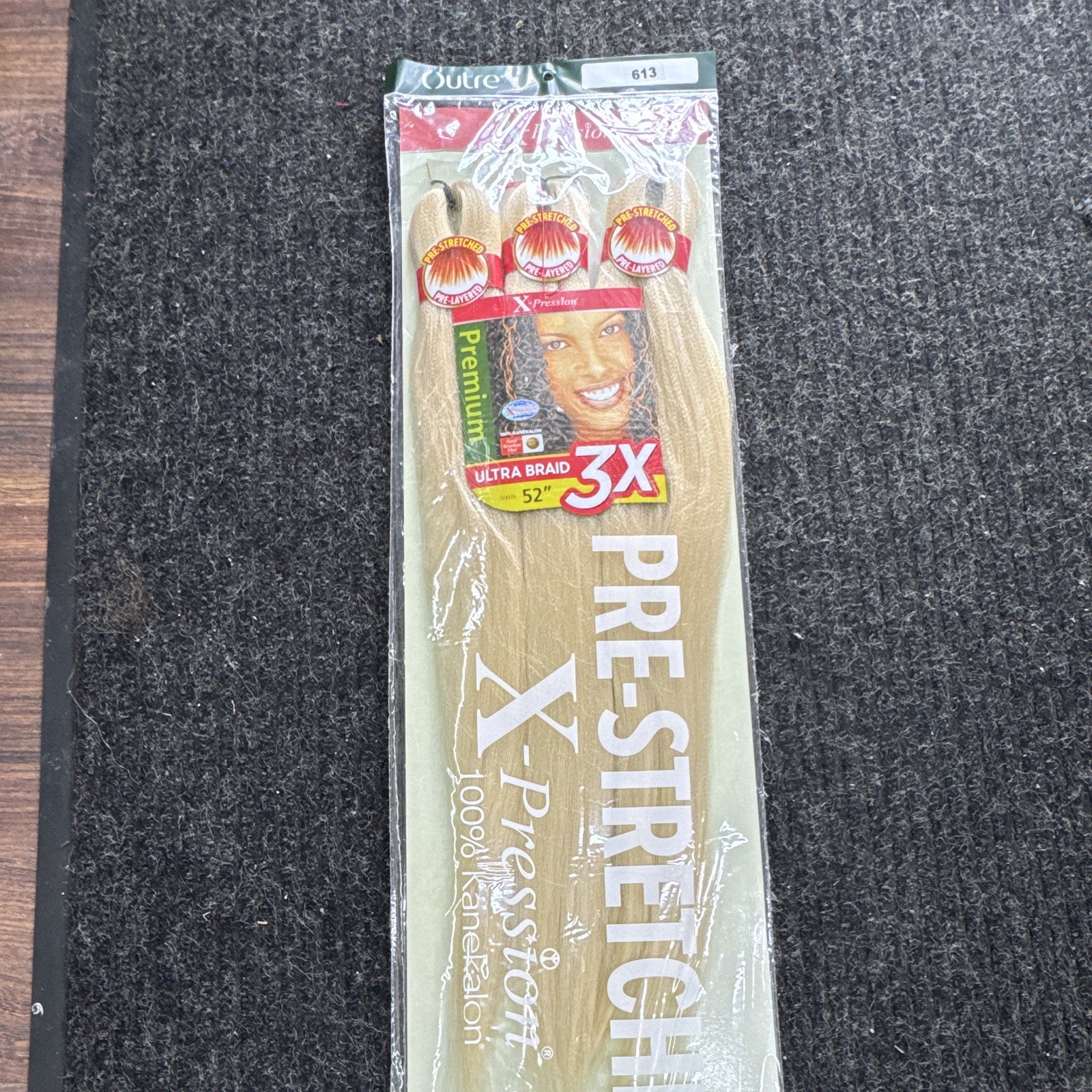 Outre X-Pression Ultra Braid Pre-Stretched Kanekalon Hair 52in 3X 613