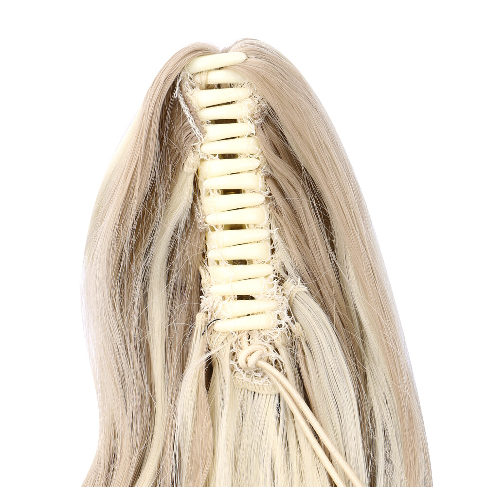 18″ Large Claw Ponytails Clip in Hairpieces Claw on Pony Tails Hair Extensions