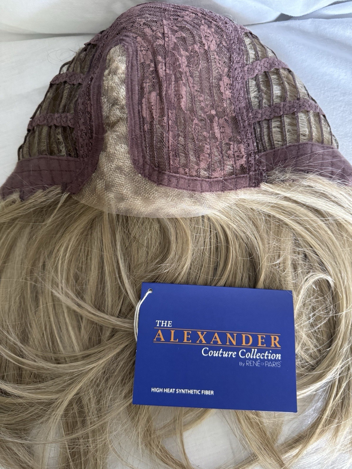 Rene of Paris River Wig Buttercream Blonde BNWT Perfect Below Chin Bob