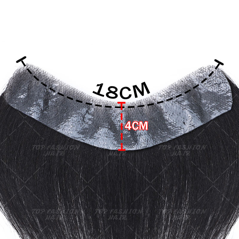 FULL Poly PU LACE Mens Toupee Hairpiece Remy Human Hair Wig Replacement System
